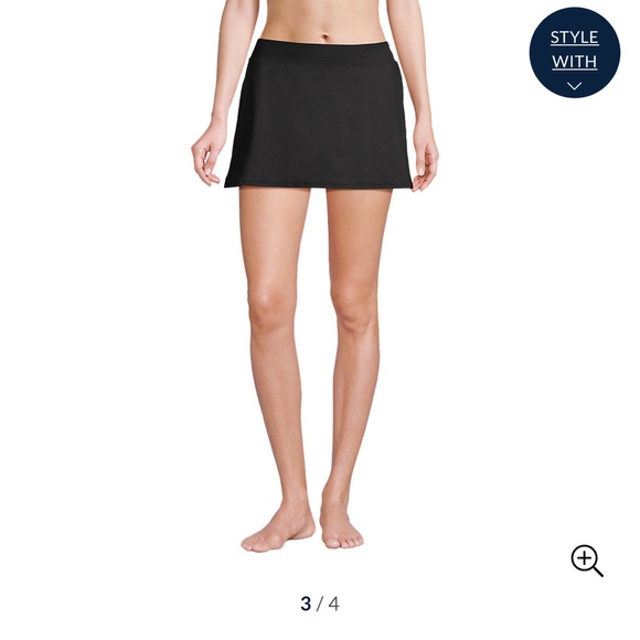 Land’s End women’s chlorine resistance swim skirt - Picture 6 of 6